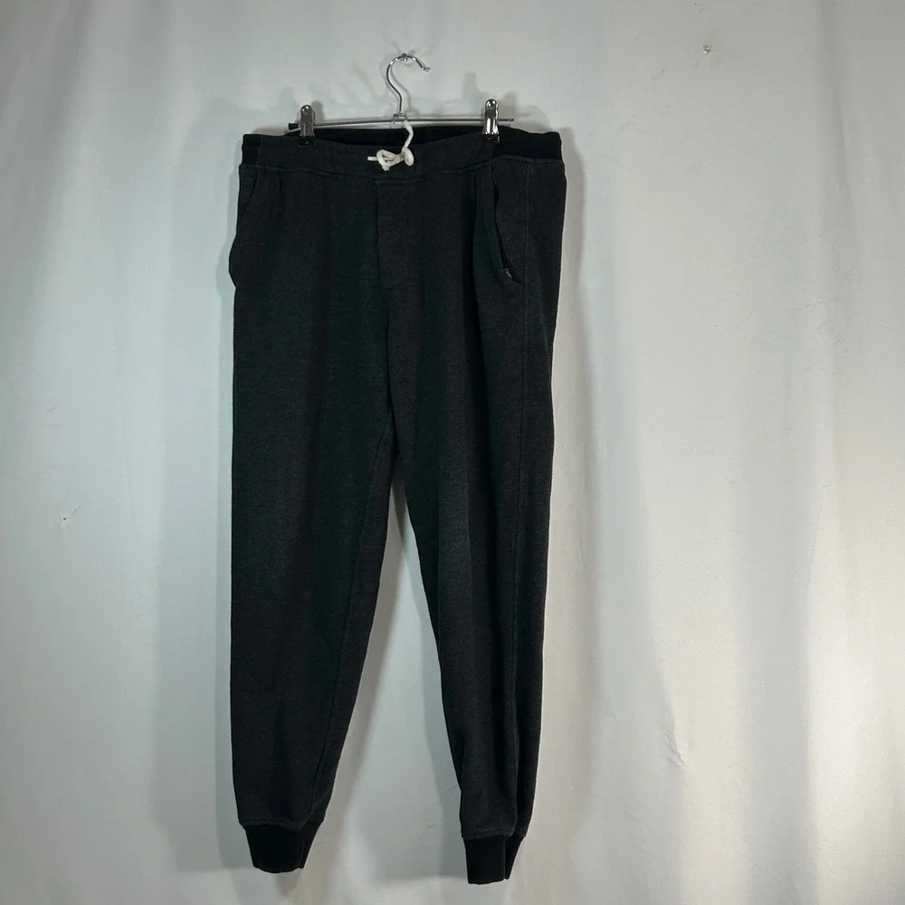 J. Crew Knit Goods‎ Slim Fit Jogger Pants Mens Size M Gray Cotton Polyester